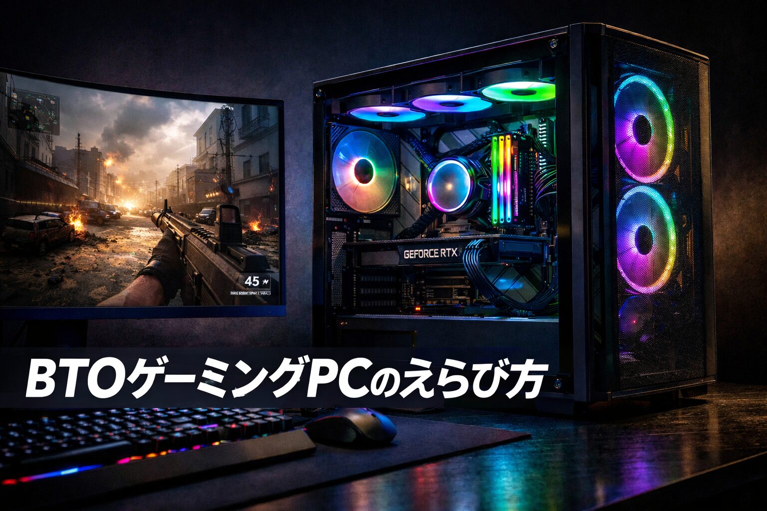 BTOゲーミングPCの選び方｜メーカー比較・スペック・保証まで初心者向けに解説