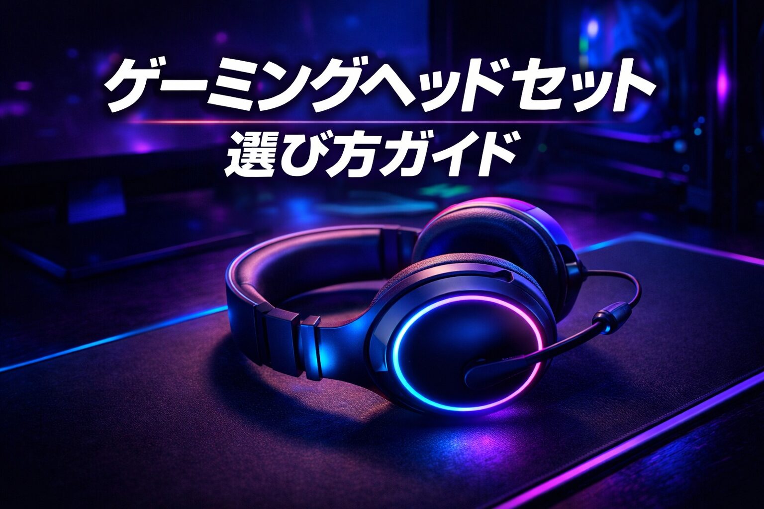 ゲーミングヘッドセットの選び方｜音質・軽さ・無線を両立するコツを解説