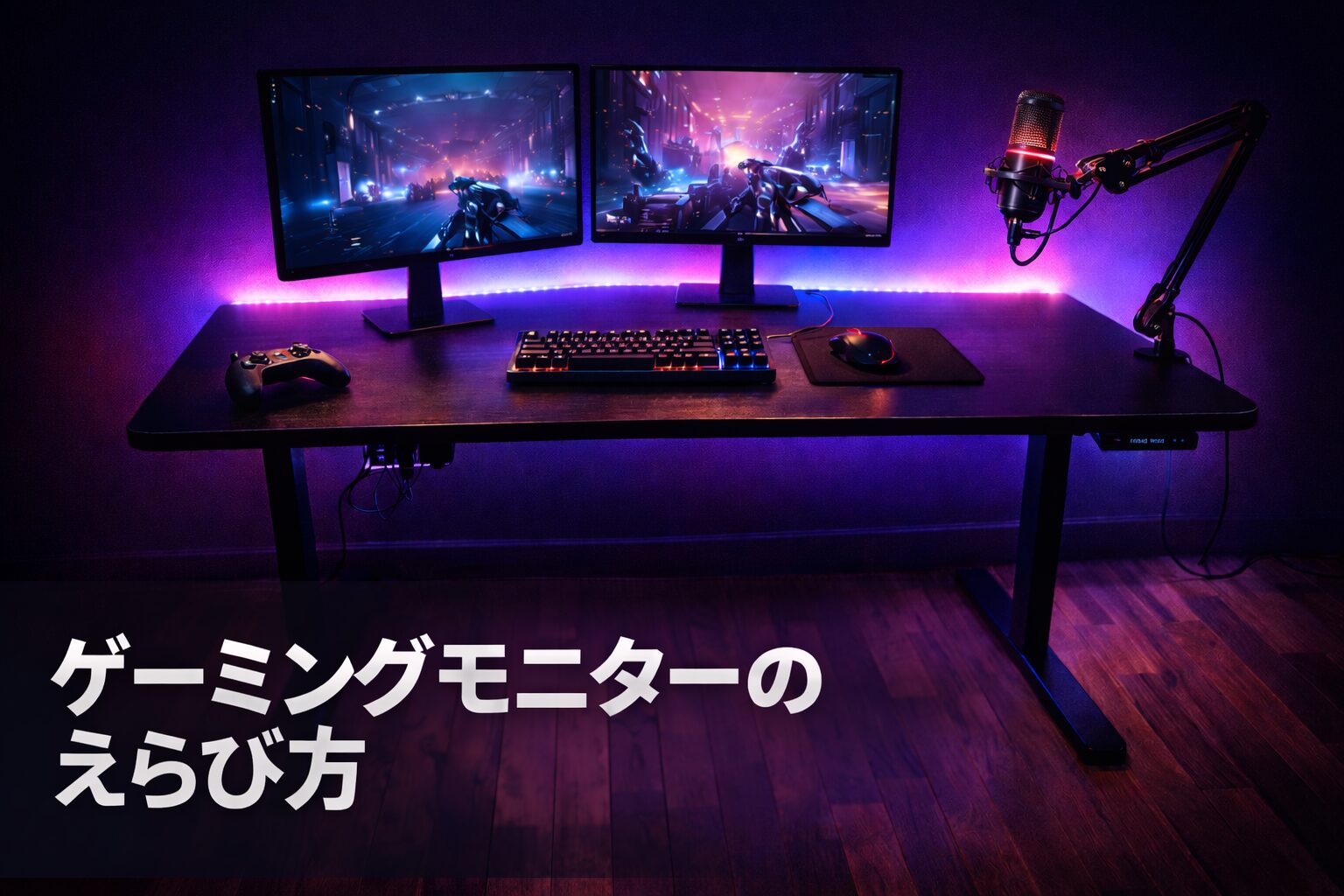 ゲーミングモニターの選び方｜FPS向け27インチ・リフレッシュレート・湾曲を使用者が正直に解説